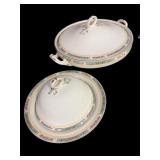 Alfred Meaken England Covered Vegetable Bowl &