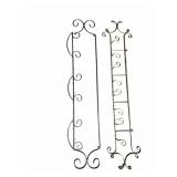 (2). Wall Mount Plate Racks