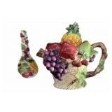 Fruit Teapot & Spoon Rest