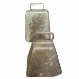 (2) Vintage Cow Bells