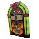 Lighted Working AM FM CD PLAYER JUKE BOX STYLE