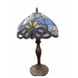 19 ï¿½ Stained Leaded Glass Lamp