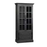 Crestview Collection Oak Brown Curio Cabinet