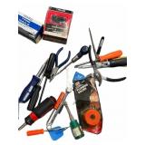 Screwdrivers, Pliers, Nails, Screws & More