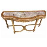 Marble Top Sofa Table