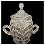 FOSTORIA COVERED CANDY DISH