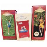 (3) Hallmark Ornaments: Rahgedy Ann & Andy, Magic
