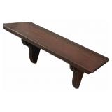 Oak Wall Shelf