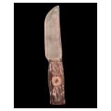 Pink Depression Glass Cake Knife