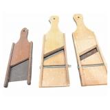 (3) Small Cabbage Shredders