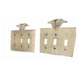 Heavy Brass Light Switch Covers
