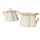 Haviland France Cream & Sugar