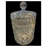 6 ï¿½ Heavy Lead Crystal Candy Jar