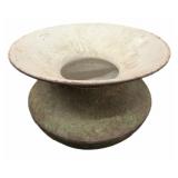 Porcelain Over Cast Iron Spittoon