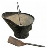 Coal Scuttle & Shovel