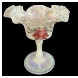 Fenton Iridescent Compote