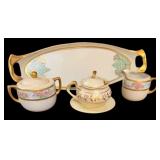 NORITAKE NIPPON Tray Cream & Sugar