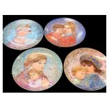 (4) KNOWLES MOTHERS DAY PLATES