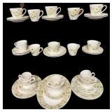 40 pc Daisy Dishes