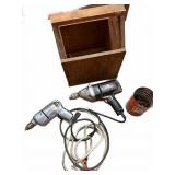 Wood Tool Box wï¿½ Craftsnan & Shop Craft Drill