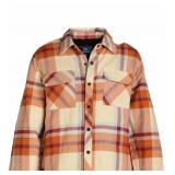 Large Plaid Shirt Jacket