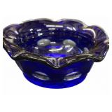 Cobalt Blue Ashtray
