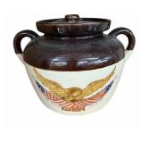 Eagle Design Spirit of 76 Bean Pot