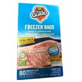 (2) 80 pk QUART SIZE FREEZER BAGS