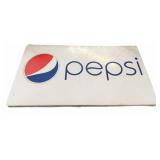 23 ï¿½ x 46 ï¿½ METAL PEPSI SIGN