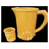 Portugal Water Pitcher & Glass