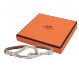 Hermes Jumbo Leather Bracelet