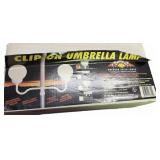 Clip on Umbrella Patio Lamp