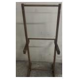 Wood Valet Stand