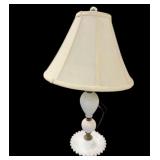Milk Glass Lamp