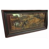 Beautiful Framed Oriental Picture
