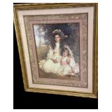 32 ï¿½ x 39 ï¿½ Framed Mother & Child