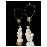 Porcelain Figurine Lamps