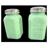 Jadeite Salt & Pepper