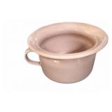 Pink Enamelware Chamber Pot