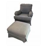 Estate  Chair & Ottoman