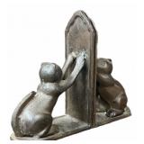 Cast Iron Cat Book Ends