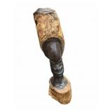 Hand Carved African Wooden Statue