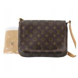 Louis Vuitton Monogram Musette Tango Shoulder Bag