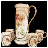 DRESDEN PITCHER & MUGS