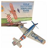 GULF  Collector Series Die Cast Metal Bank