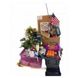 Pallet-Estate Linens, Portable DVD, Candles, Rod,