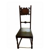 Spanish Style Walnut Chair