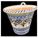 Blue & White Ceramic Planter