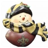 (9) New NFL Musical Snowmen Ornaments