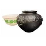 Black Amethyst Bowl  & Ivy Bowl